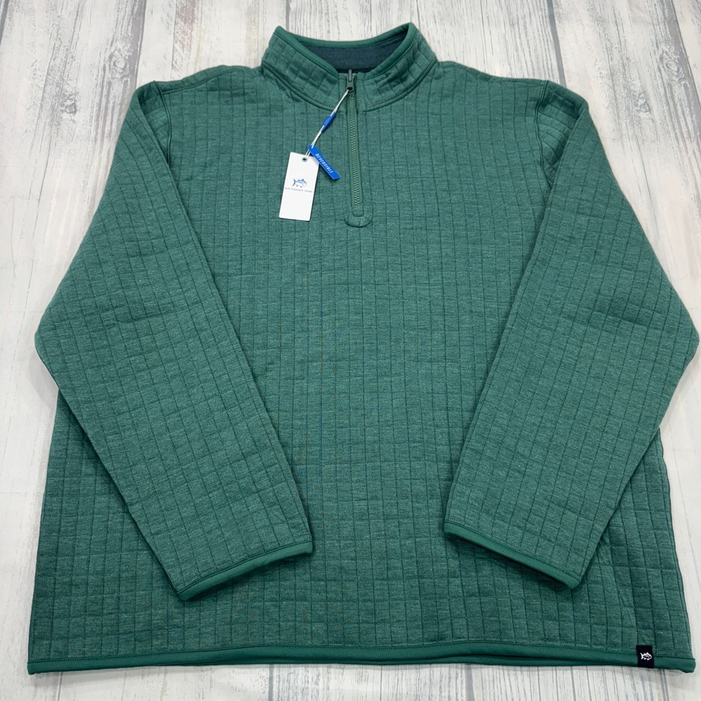 NWT Southern Tide Fairwood Reversible 1/4 Zip Pullover XL Golf‎ Preppy Mens $138
